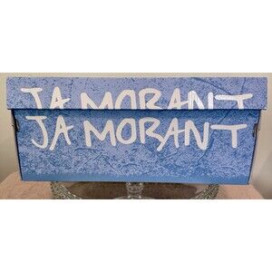 Size 6Y Nike Ja Morant 1 Basketball Shoes Black/White US Kids New